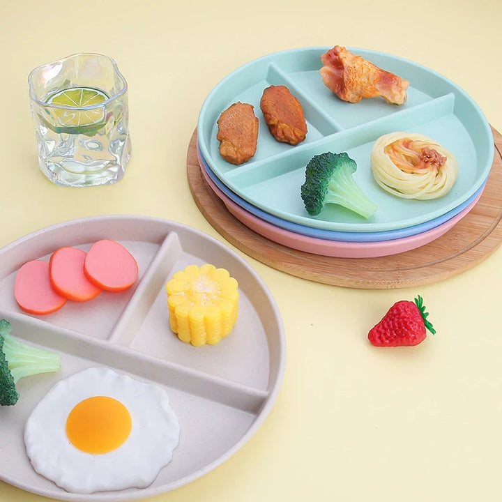 Separate Snack Breakfast Plate